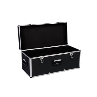 Bundle: Transportkoffer mit Aluminiumrahmen und ABS Korpus / 100 Liter + 65 Liter (Schwarz)