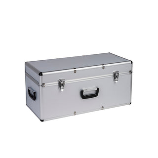 Transportkoffer mit Aluminiumrahmen in Silber (Größe wählbar)