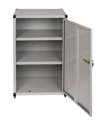 Metallschrank Werkstattschrank Lagerschrank "Mini 60" mit 2 Böden