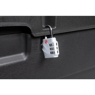 XXL Kissenbox 340 Liter (Holz Optik) in Anthrazit