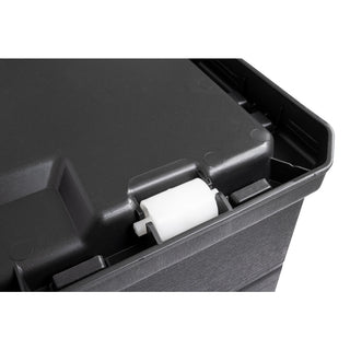 XXL Kissenbox 340 Liter (Holz Optik) in Anthrazit
