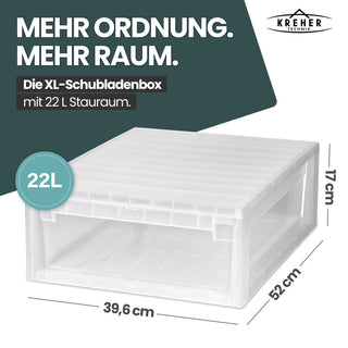 Bundle: 2 x Schubladenbox XL52 + 1 x Schubladenbox XXL 52