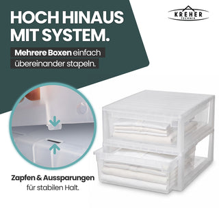 Bundle: 1 x Schubladenbox XL52 + 1 x Schubladenbox XXL 52