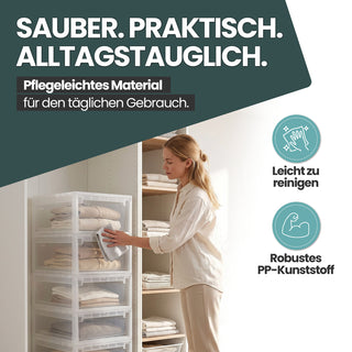 Bundle: 1 x Schubladenbox Größe L (23 Liter) + 2 x Größe S (7 Liter)