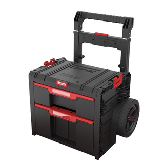 Q-BRICK PRO - Mobiler Werkstattwagen, Variante: Cart PRO D2