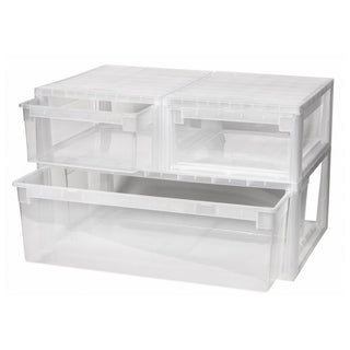 Bundle: 1 x Schubladenbox Größe XL (36 Liter) + 2 x Größe M (12 Liter)