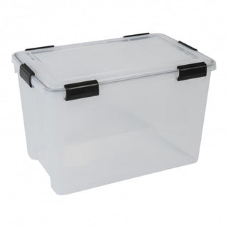 2 x Box mit Dichtung Maße 70 Liter Volumen