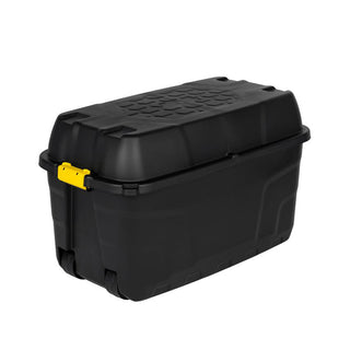 XXL Rollbox/Kissenbox mit Deckel, 175 Liter (Schwarz)
