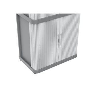 Rolladenschrank "Rolling Space" in Grau (Modelle wählbar)