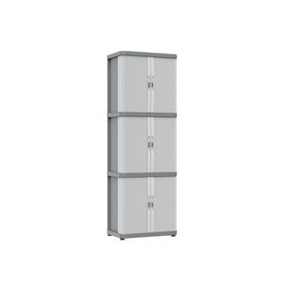 Rolladenschrank "Rolling Space" in Grau (Modelle wählbar)