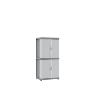 Rolladenschrank "Rolling Space" in Grau (Modelle wählbar)