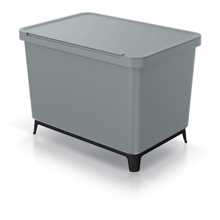 Mülleimer "Systema" 2 x 23 Liter in Grau (NKS60W2)