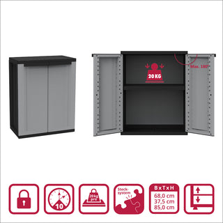 Bundle: 1 x J Twist 3 Böden + 1 x J Twist Beistellschrank